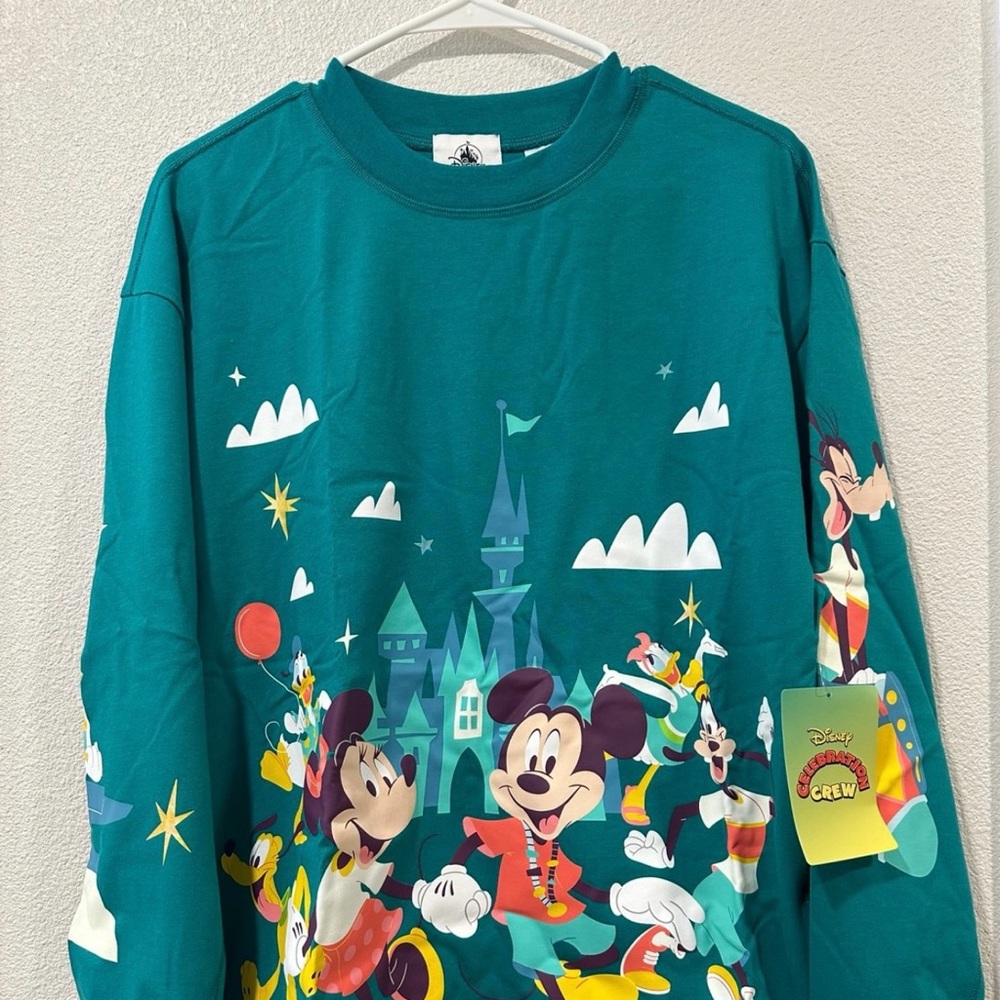 Disney Parks Play Park Celebration Crew Jersey Mickey and Friends Castle